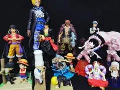 ワンピース フィギュア まとめ売り ルフィ/ゾロ/サボ/シャンクス/ヤマト他