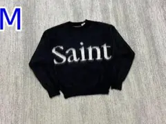 S*u様 ブラックニット セーター SIN デザイン SAINT Mxxxxxx S*u様 ブラックニット セーター SIN デザイン SAINT Mxxxxxx