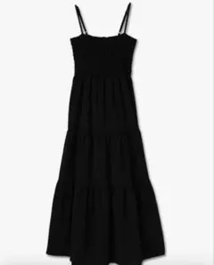 新品MARY QUANT リボンティアードワンピース サイズM ブラック