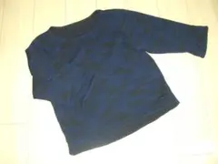 帝国ホテルブティック★2wayリバーシブルカモフラトレーナー×ネイビーニット★M