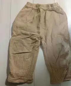 B:MING by BEAMS パンツ 100cm ベージュ ガーゼパンツ