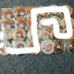 カラフルピーチ　えと　缶バッチ　まとめ売り