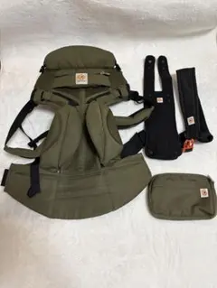 エルゴベビー（Ergobaby)オムニ360 クールエア カーキ　付属品