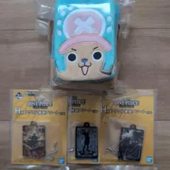 ワンピース一番くじ　E賞チョッパーぬいぐるみデッキケース　アクリル雑貨アソート