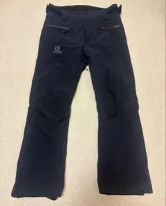 お値下げ【美品】Salomon スキー　スノボ　パンツ　ネイビー