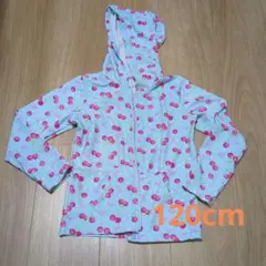 マザウェイズ　チェリー柄ラッシュガード 120cm