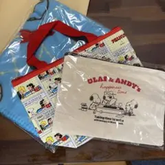 スヌーピー ブランケット ポーチ 保冷バッグセット 未開封 非売品