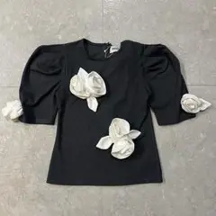 Bibiy. ROSETTE BORDER TOP - メルカリ