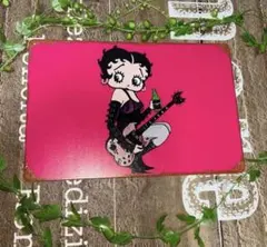 ベティブープ 看板 アルミサイン プレート ベティちゃん　アルミウォールアート③のサムネイル