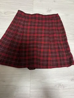 UNIQLO チェック柄 キュロットスカート 150cm