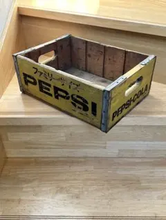 ペプシ PEPSI レトロ 瓶ケース アンティーク 木箱 PEPSI-COLA - メルカリ