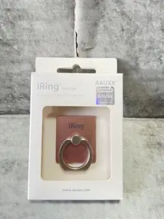 オークス スマホリング irin アイリング　バンカー ローズゴールド　ピンク