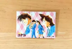 名探偵コナン スクエア缶バッジ 第2弾 原作絵 工藤新一 毛利蘭