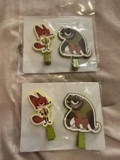 ディズニーストア　ズートピアヘアクリップ 2個セット　ニック　フラッシュ　福袋