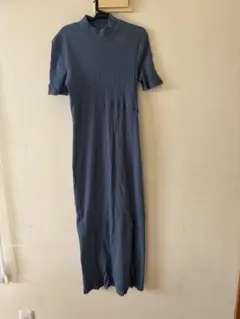 ZARA ニットロングワンピース スリット入り