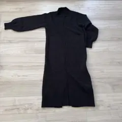 ビサビ ブラックニットワンピース　フリーサイズ