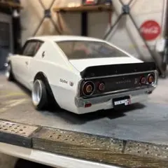 国産名車 1/24 スカイライン GT-R ガレージ ジオラマ 旧車 ミニカー