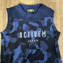 ACTIVEM迷彩アンダーシャツ M
