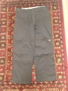 値下げ可能Dickies ダブルニー ワークパンツブラック 38のサムネイル