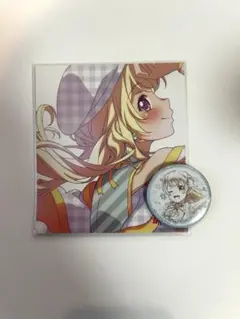バンドリ！アニメイトハーモニーフェア　ホログラム缶バッジ　白鷺千聖 白鷺千聖 缶バッジ×2 アニメイトハーモニーフェア パスパレ - メルカリ