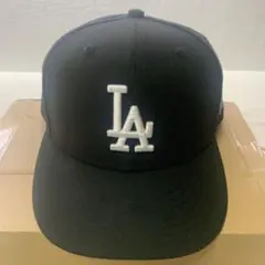 New Era 59fifty LA ブラック 7 7/8