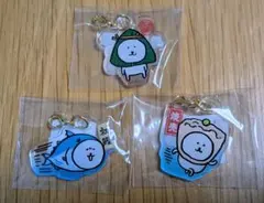 ナガノキャラクターズ 食べものなアクリルチャーム 3個セット 初鰹 焼売 ちまきのサムネイル