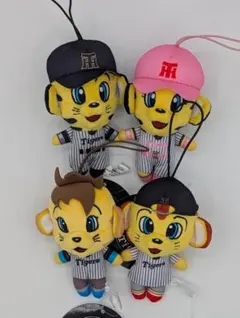 阪神タイガース キャラクターマスコットぬいぐるみ 全4種セット GiGO