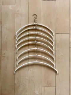 MAWAハンガー　エコノミック40　46　ホワイト　計8本まとめ売り