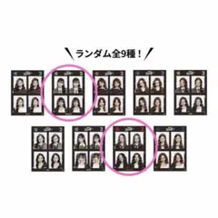 ランダム証明写真ステッカー