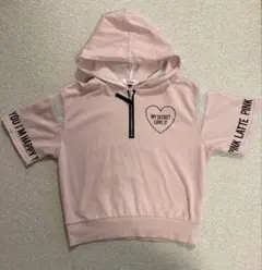Pink Latte トップスフード付き XXS 140サイズ