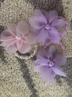 ブレスレット　花　3個セット　プライズ品