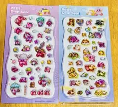 カービィ 立体 シール 2種類セット