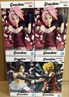 Naruto Grandista 4体セット サクラ サスケ ナルト