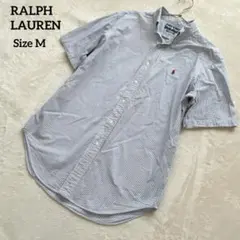 Ralph Lauren✨ラルフローレン シアサッカー半袖シャツ ストライプ