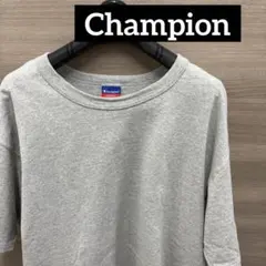 チャンピオン　Champion メンズ　Tシャツ　オーバーサイズ　グレー