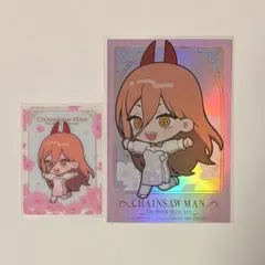 チェンソーマン　メタリックポストカード　クリアカード　パワー