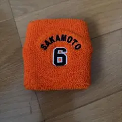 読売ジャイアンツ 坂本勇人 ネーム＆ナンバー プレーヤーズリストバンド