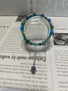 J72 ハンドメイド ビーズブレスレット ガラスビーズ