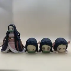 鬼滅の刃　竈門　ねずこフィギュア4体セット