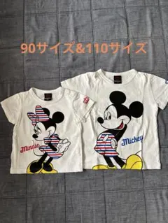 ベビードール　ミッキーミニーTシャツ　お揃い