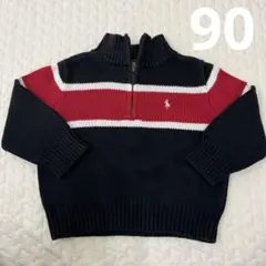 ポロラルフローレン　綿100 トレーナー　綿ニット