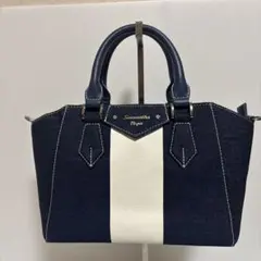 珍品 HENRI BENDEL カドゥ ストライプ サッチェル 2wayバッグ - メルカリ