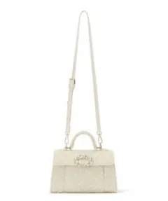 【snidel】ホワイト ツイード パーティーバッグ