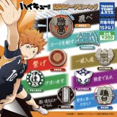 ハイキュー!! 高校モチーフピンバッジ【鴎台】