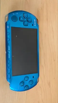 青い PSP-3000 本体