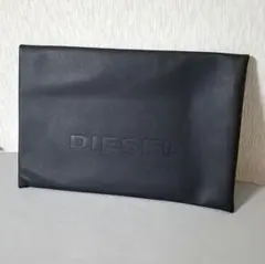 【新品未使用】DIESEL クラッチバッグ 黒