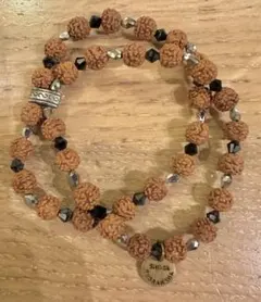 シワルドラクシャ　2連ブレスレット　クリスタル　新品未使用品