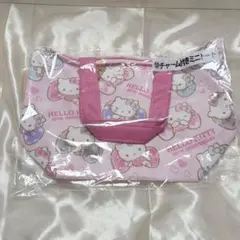 【新品未使用】ハローキティ当たりくじ50周年記念　チャーム付きトートバッグ