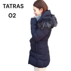 【新品同様✨極美品】TATRAS セラミカ ダウンコート ブラック M高級ライン