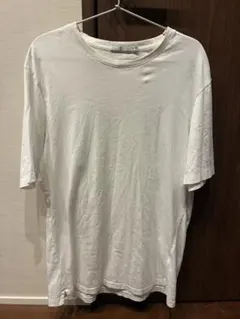 ユニクロ ＋J スーピマコットンリラックスフィットクルーT（半袖）白 M